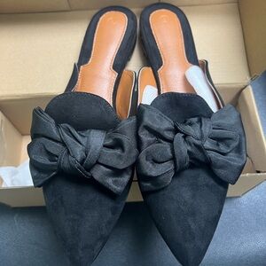Elegant Black Women's Slip-On Shoes